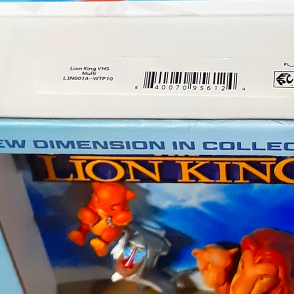 Culturefly 3DEEP VHS Movie Disney's The Lion King, 2024 Walmart Exclusive - Picture 6 of 6